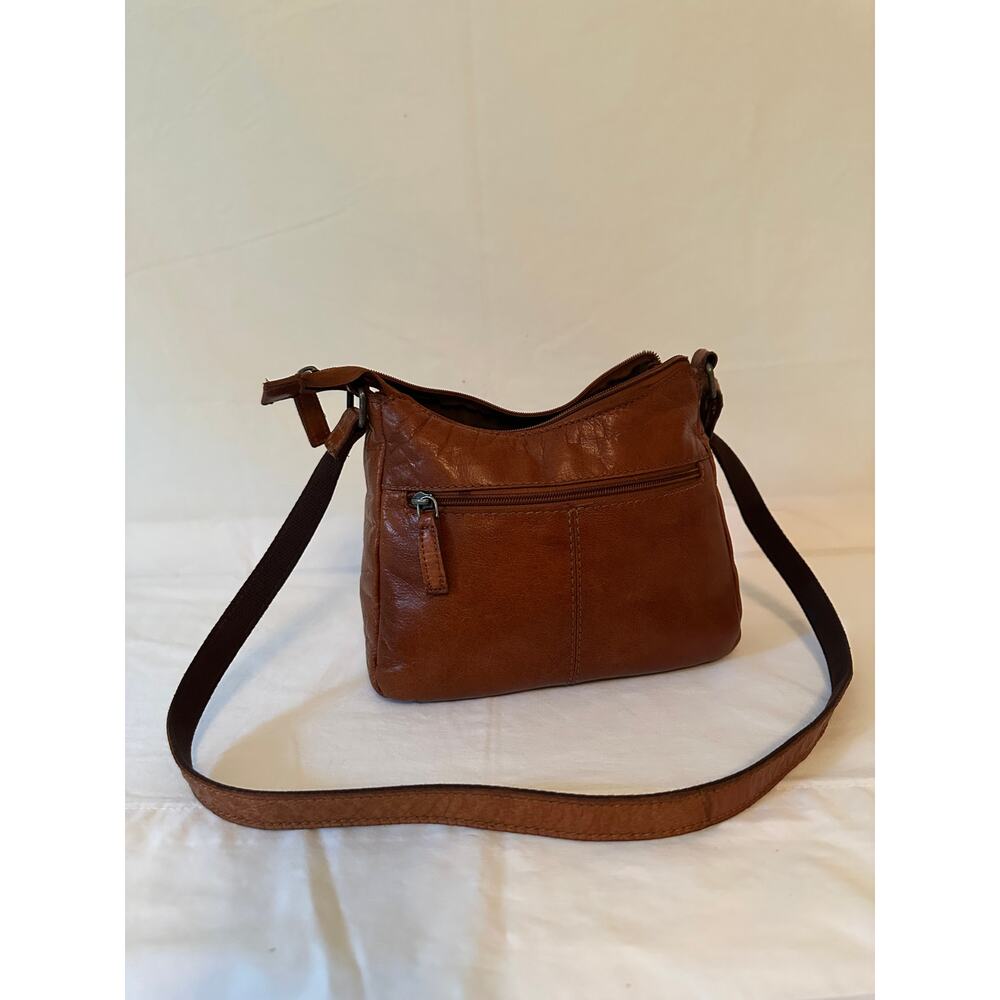 Jack Georges Leather Crossbody Bag Purse - Excellent!